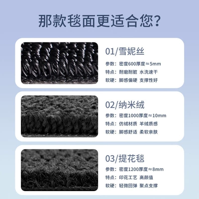 Universal Foot Pad EV GT Travel Edition 05 - snowy-nano-fleece-jacquard-blanketthree-blanket-designs-to-choose-from