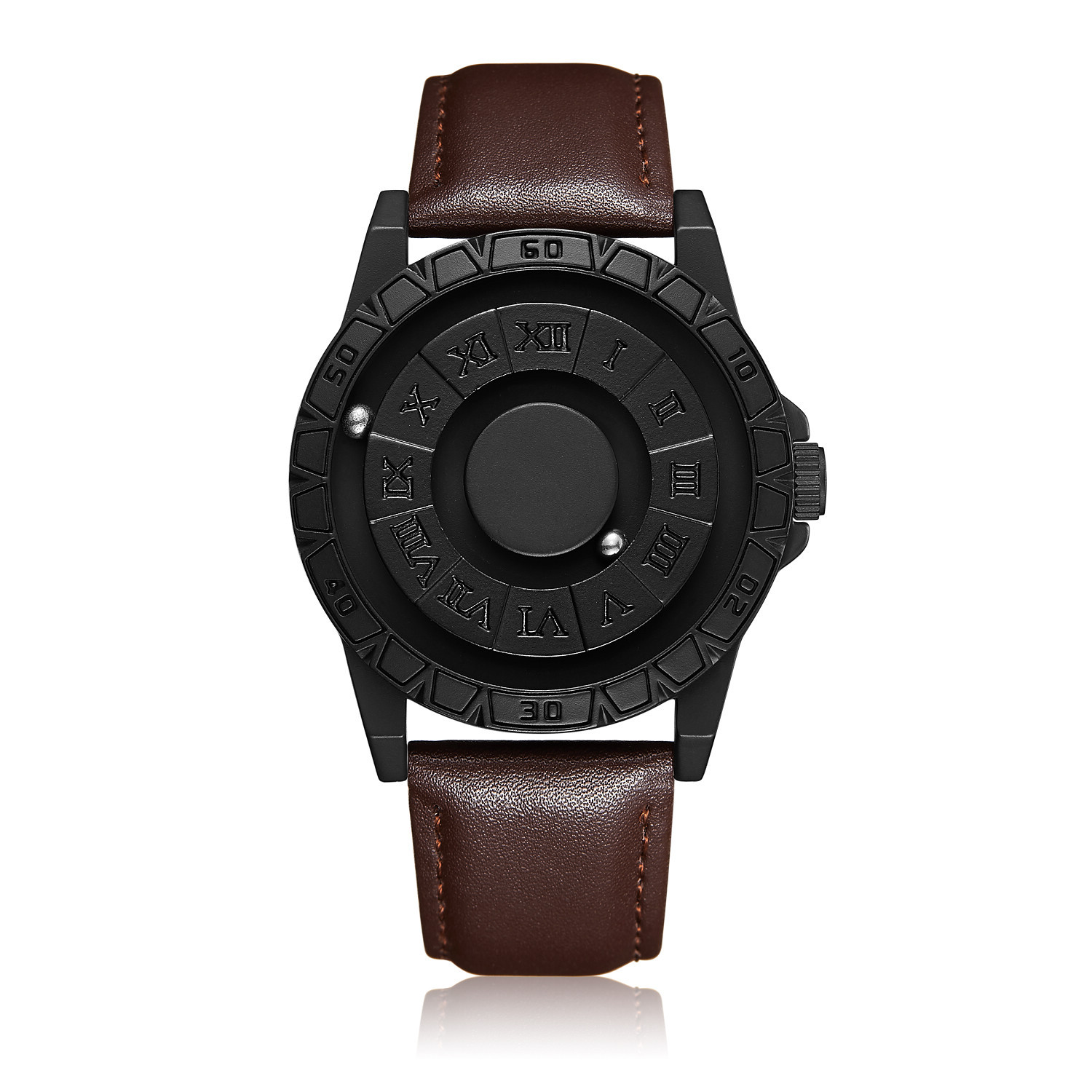 Reloj de pulsera impermeable con levitación magnética, reloj de alta tecnología para hombres y mujeres, reloj de cuarzo creativo y personalizado._voghion.com