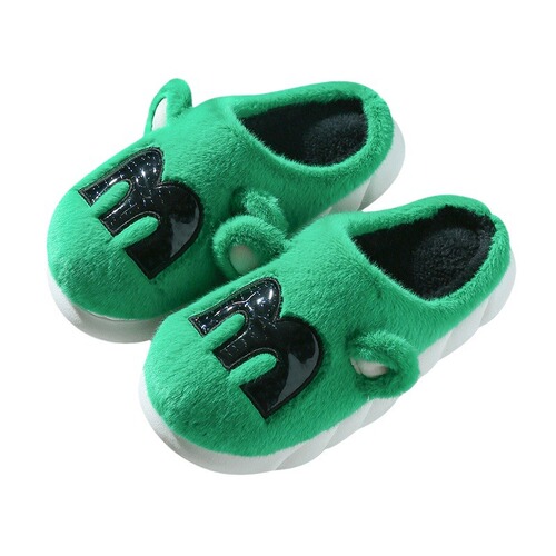 Cixi Cotton Slippers for Women Spring and Autumn Home Use Indoor Non-slip Home Winter Warmth Winter Couple Fluffy Slippers for Men
