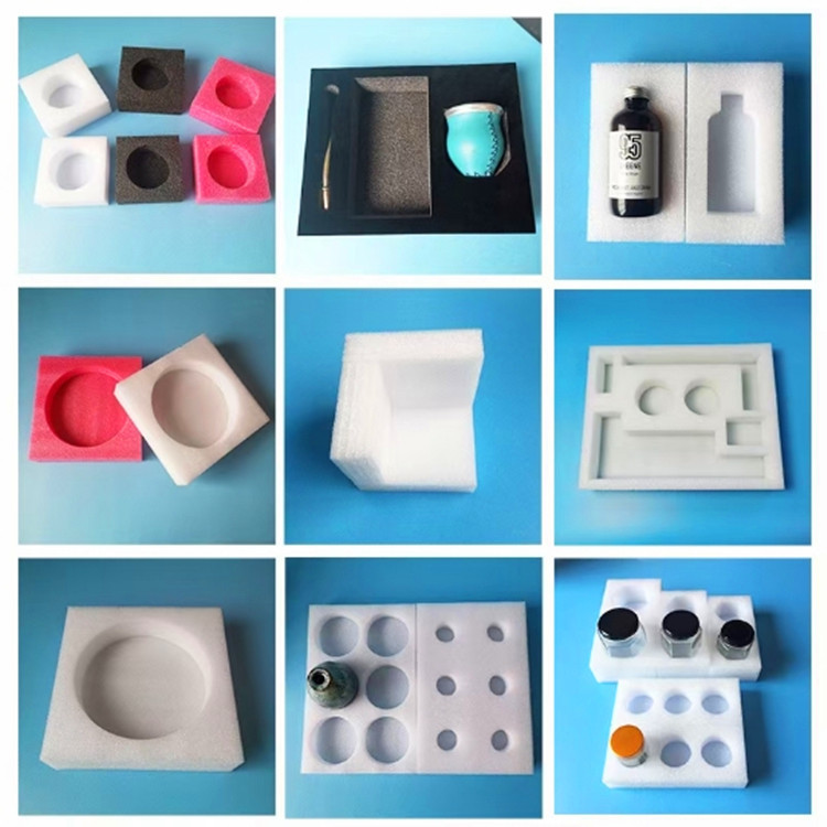 厂家承接多款式玻璃瓶马克杯物流快递运输防撞珍珠棉包装盒可打样