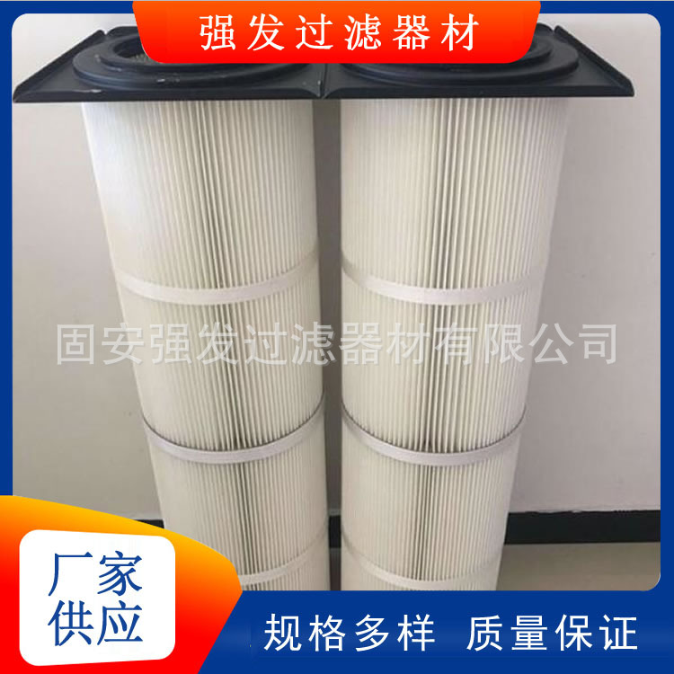 方形卡盘滤筒过滤器滤芯过滤专用滤芯粉尘粉体滤芯除尘滤筒桶