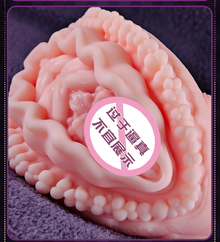 Jiuai Manual Male Masturbator Realistic TPE Airplane Cup Sensual Mold — detail image 19