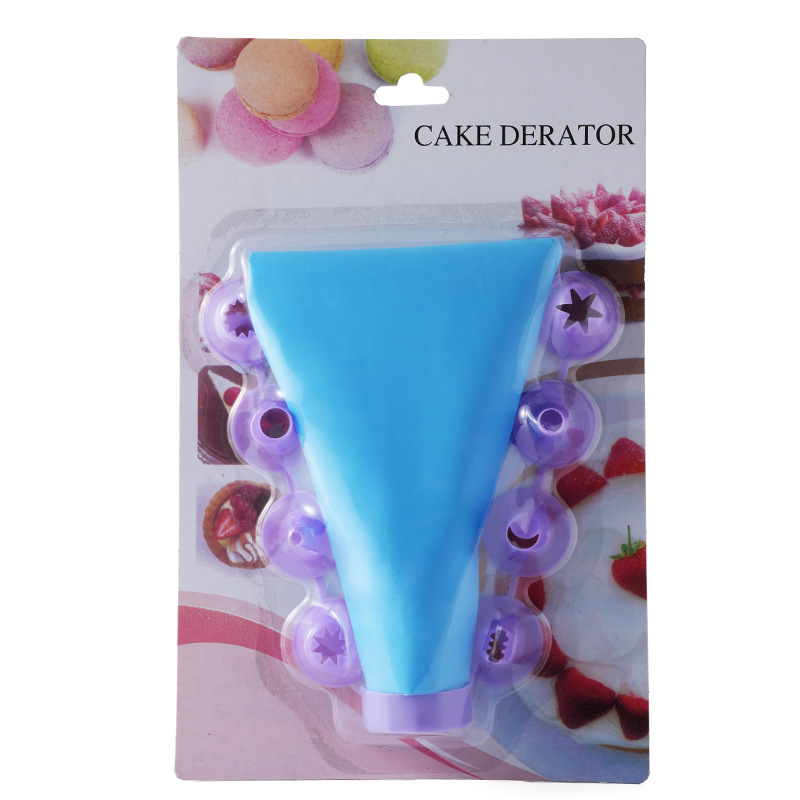 Boquilla de plástico de crema, conjunto de boquilla de flores, cubo de flores, extrusor de flores de crema DIY, boquilla de flores, galletas, pistolas de flores