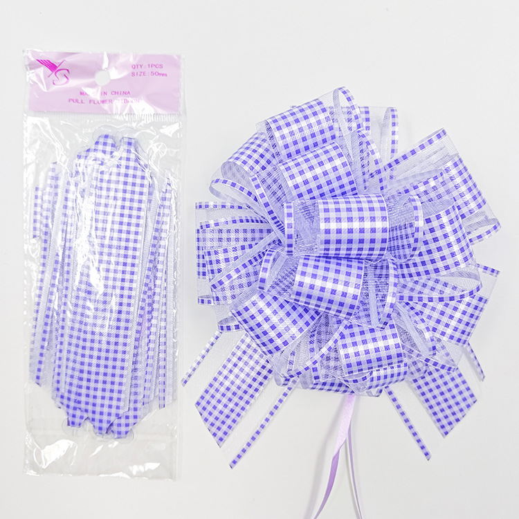Moño de Cinta para Regalo 30# de Plástico para Decoración Festiva