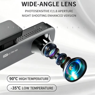 Cam 1.47inch Car-Mounted Dual-Lens – Driving recorder