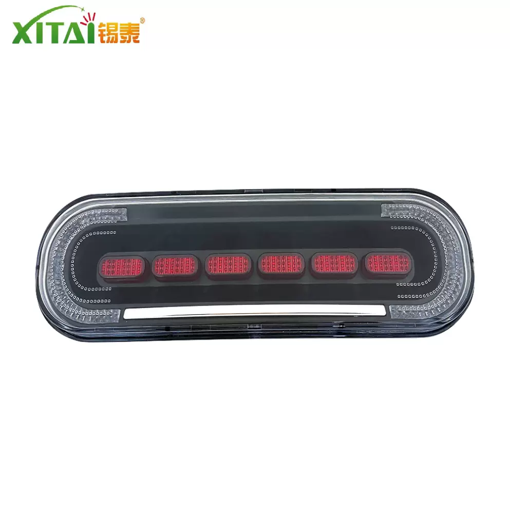 厂家直供 大龟王尾灯带行车刹车转向灯 GW-13电动车后尾灯防水12V