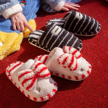 棉拖鞋女2025新款秋冬季家居室内防滑毛绒防寒保暖可爱孕妇月子鞋