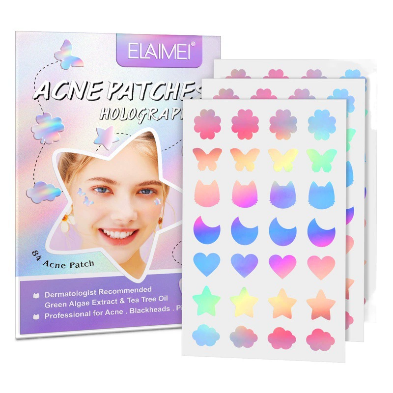 ELAIMEI Внешняя торговля Цветная Лазерная паста для девочек от прыщей масло чайного дерева паста против прыщей водная коллоидная паста против прыщей