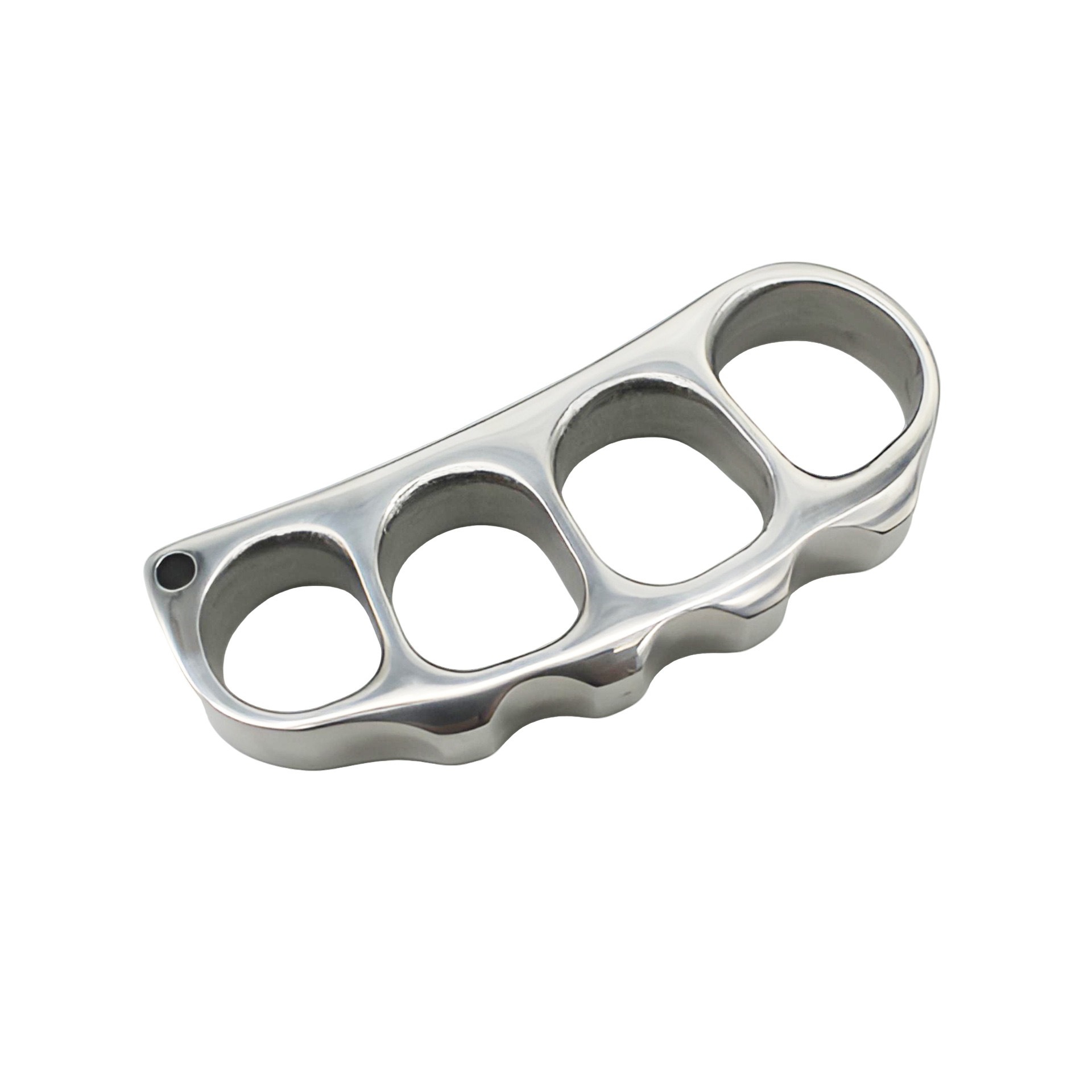 Thickened Stainless Steel Pure Steel Knuckle Duster Window Breaker Self-Defense Anti-Wolf Car-Mounted Tiger Fist Outdoor Hand Support Pea Self-Defense
