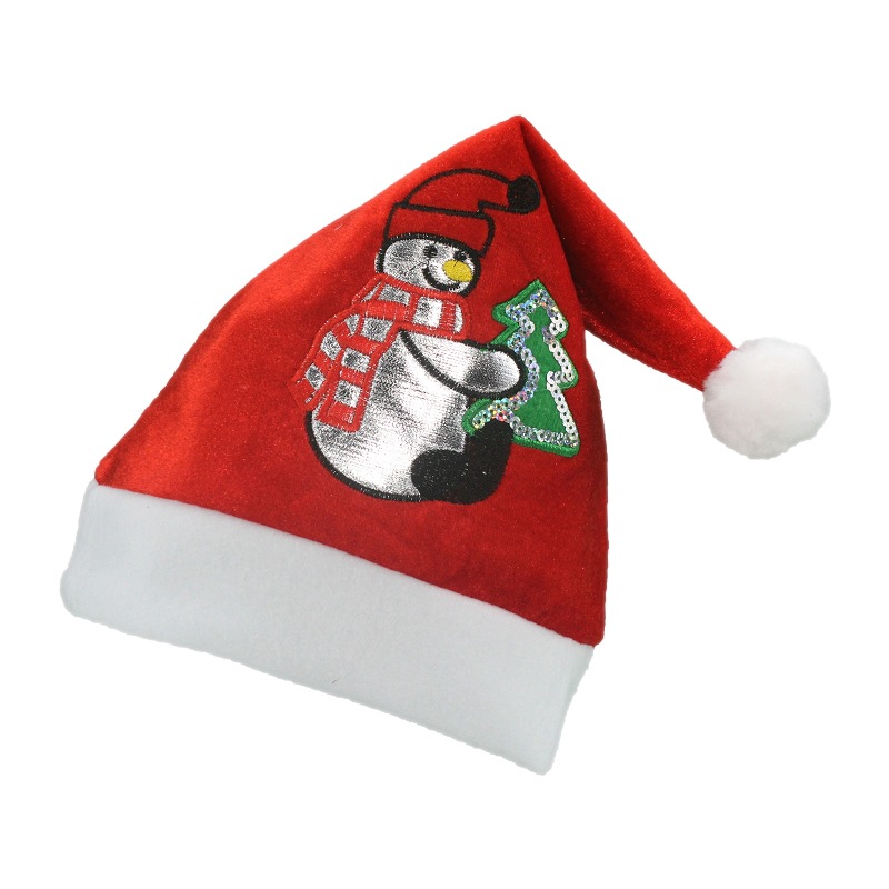5.3刺绣雪人金丝绒圣诞帽.jpg