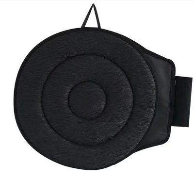 New Export Rotating Cushion Rotating Car Cushion Portable Cushion for Pregnant Women and the Elderly Office Home Cushion (Multi-function pad) - double-ring-black