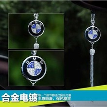 高档车载汽车香水挂件持久淡香精油专用奔驰香氛男薰女带镶钻吊坠