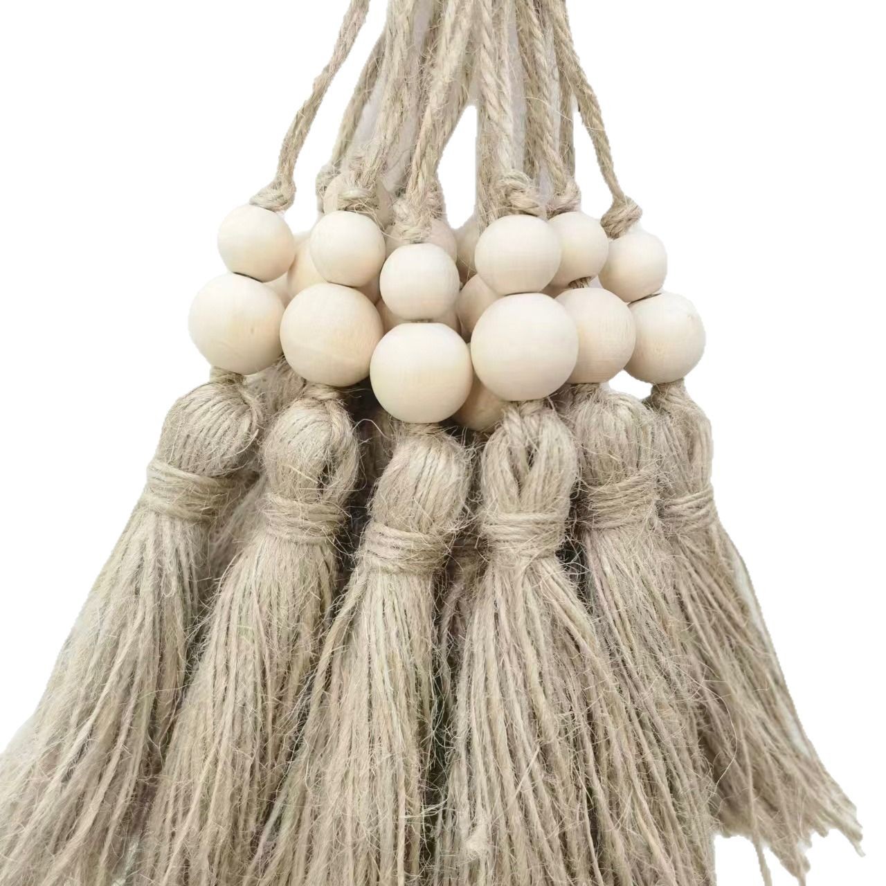 Fábrica directa de estilo pastoral europeo y americano decoración de cordón de cáñamo colgantes frillantes adornos de pared decoración retro colgantes