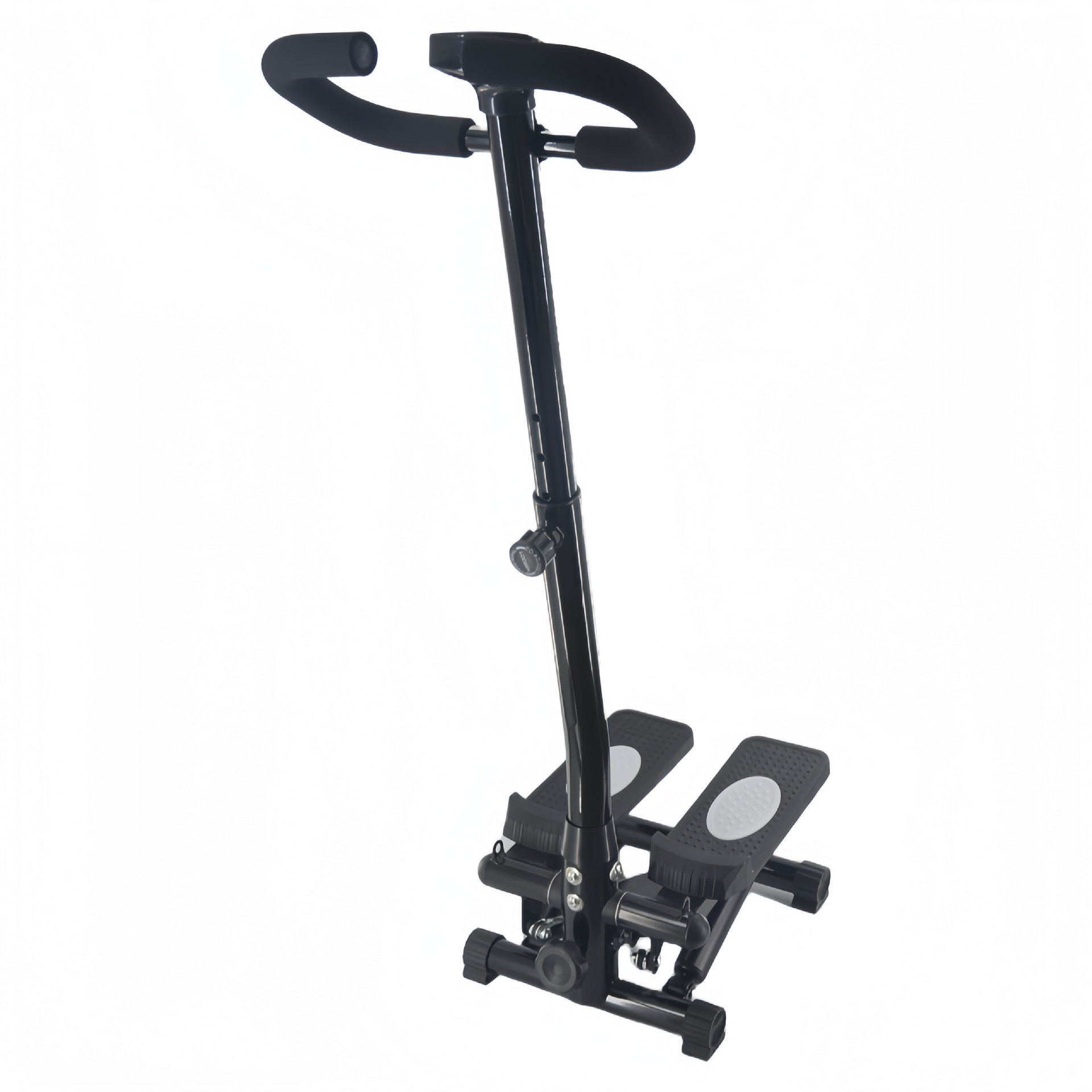 Adjustable handrail black grey