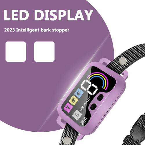 跨境遥控智能训狗器震动电击脖圈电子项圈狗狗宠物用品止吠器新款