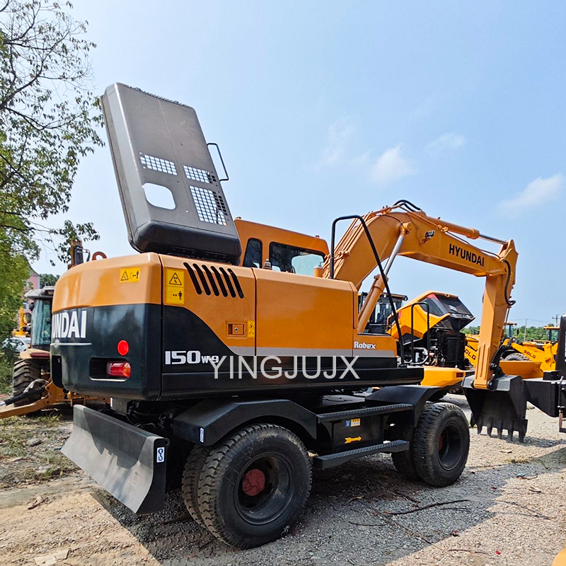 Excavadora de ruedas moderna 150W - 9 Excavadora de ruedas media moderna