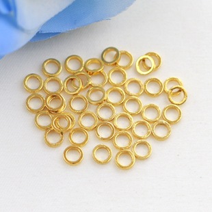 14K����ɫ�~Ȧ�]��Ȧ diy�ֹ���β�AȦ �朶�������β�B�ӭh