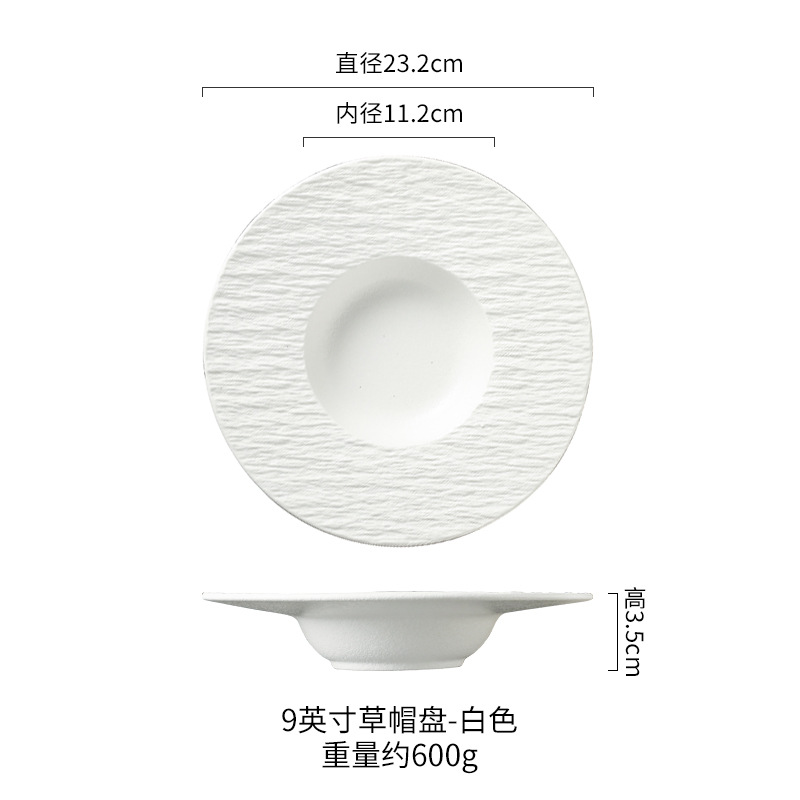 Platos y vajilla de porcelana blanca y negra con diseño de piedra, juego para el hogar, cuencos y platos de alta gama, combinación de porcelana, cerámica simple celadón