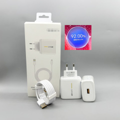 Oppo携帯電話欧州標準充電器65w super voocフィレットプラグ欧州標準usb充電器に適用