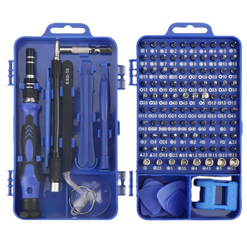 115-en-1 destornillador traje multifuncional hogar destornillador de precisión destornillador reloj teléfono móvil herramienta de desmontaje