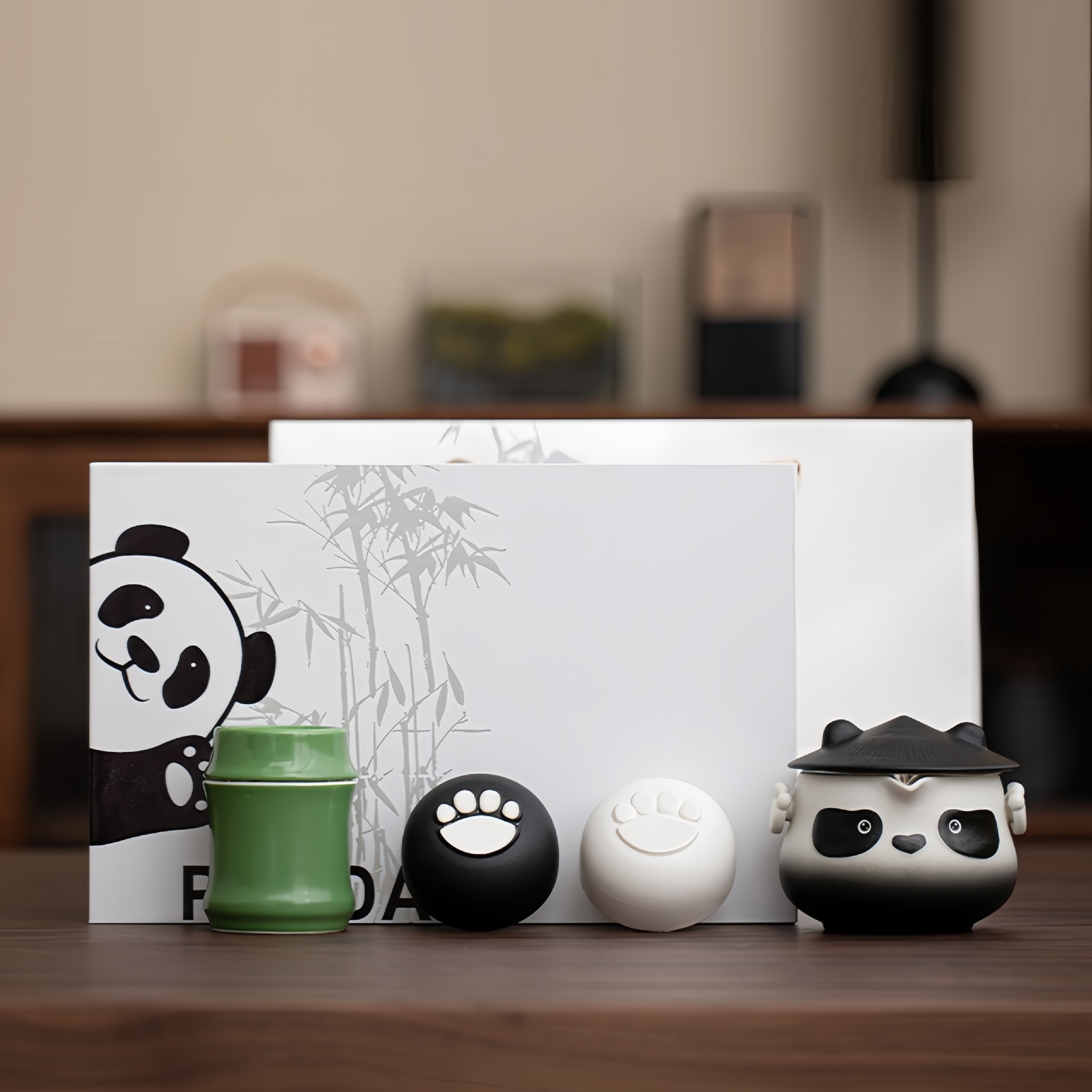 成都文创熊猫茶具礼盒套装中国特色商务礼品送外国友人客户伴手礼