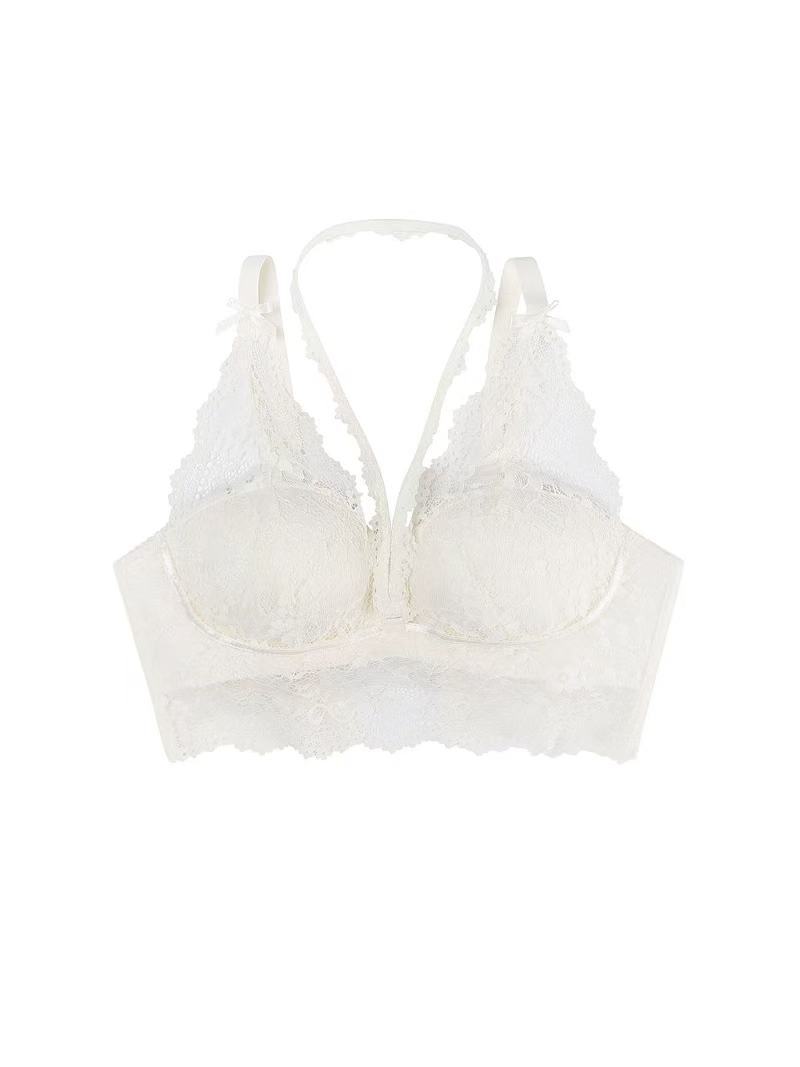 Dragón * corazón puro quiere colgar el cuello ropa interior de encaje mujer cómoda contra la caída de los senos bra sexy