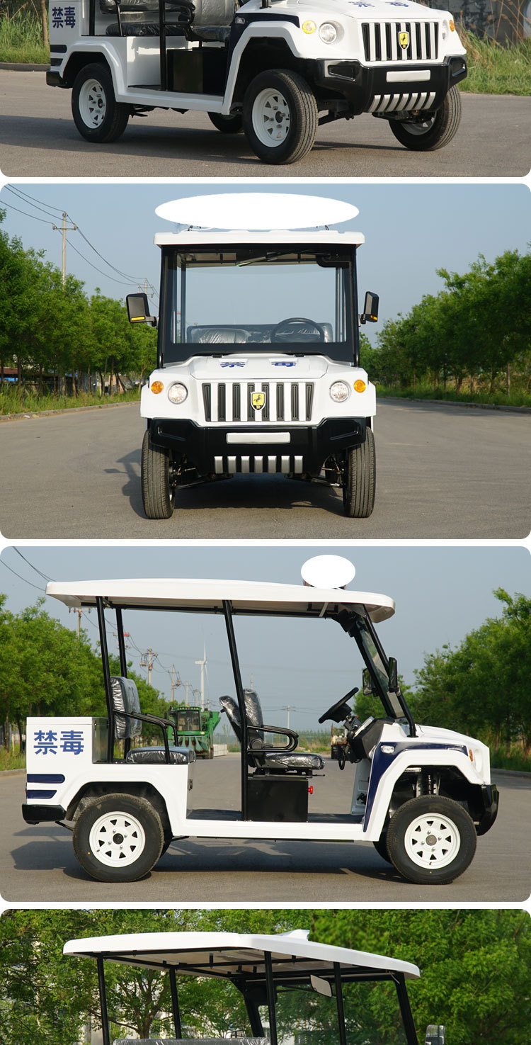 Factory Direct Camp 5-8 security duty patrol car scenic spot tourism sightseeing car campus property electric patrol car
