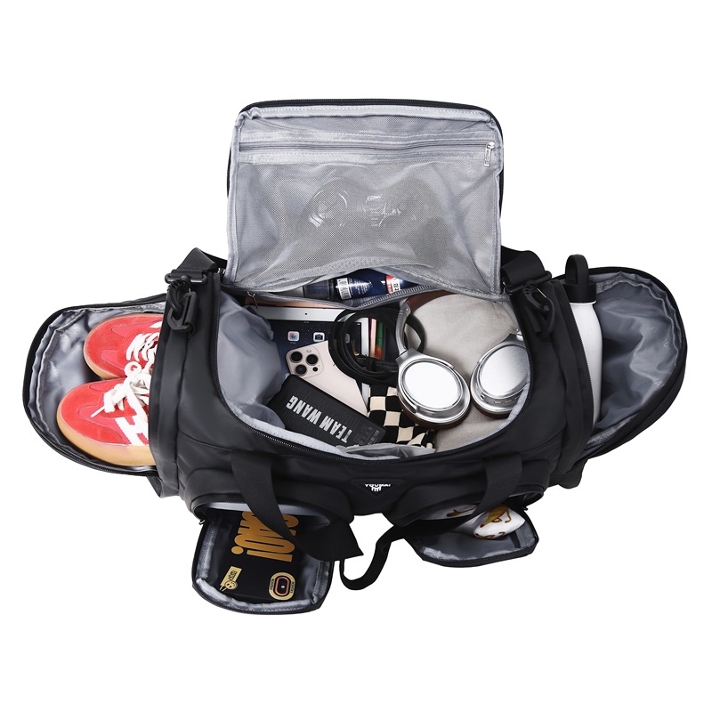 Nueva bolsa de viaje corto para hombres, bolsa de alojamiento de estudiantes de gran capacidad, bolsa de equipaje de dos espaldas para mujeres, bolsa deportiva