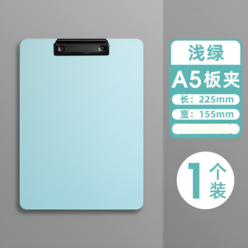 Archivo A4 escritura tablero de espuma de plástico abrazadera tablero duro Molandi estudiantes de oficina al por mayor firma tablero de madera