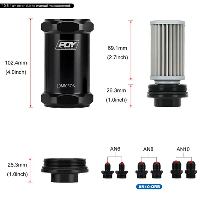 Gasoline filter Oil and Fuel Filter