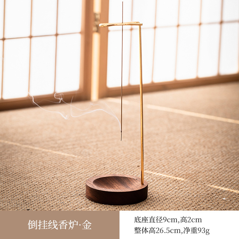 월넛 컬러 [다크 + 골드 스탠드]