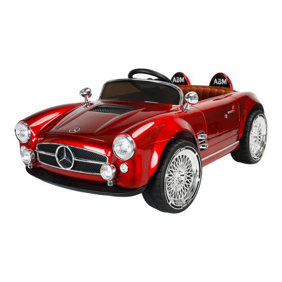 Children's electric car can ride adult retro classic car children's electric car four-wheel men's and women's remote control toy car