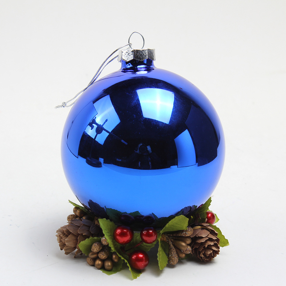 Light Christmas glass ball electroplating color spray color…