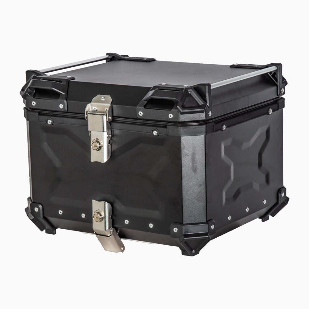 28L32L36L 45L 55L 65L 80L 100L motocicleta impermeable maletero de aleación de aluminio caja trasera caja lateral