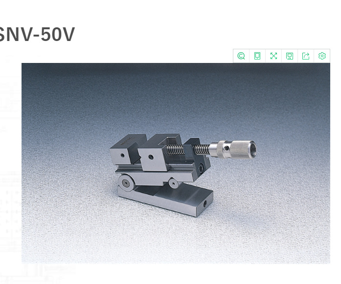 日本sakae-seiki精密卧式螺丝虎钳  精密虎钳SNV-50V