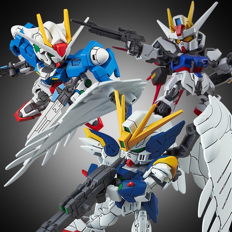 Gundam Assembly Model Q Version Sdex Sd Red Heretic Aerial Wing Unicorn Strike Freedom Gundam Gundam Assembly Model Q Version Sdex Sd Red Heretic Aerial Wing Unicorn Strike Freedom Gundam