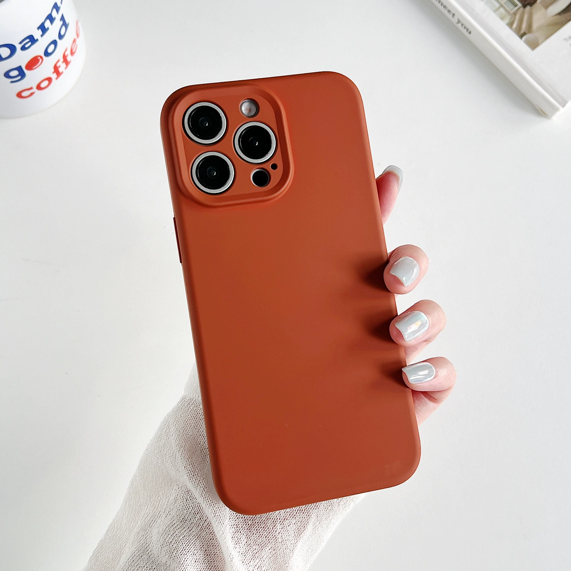 Apple, совместимый iphone 16, чехол для телефона, iPhone 16, силиконовая защитная чехол для iPhone15 Pro, 16promax