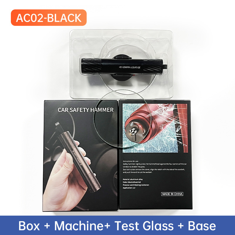 Car Safety — Qìchē Other Automotive Safety Supplies - ac02-black-color-box-1-test-glass-english-packaging-200-pcsbox