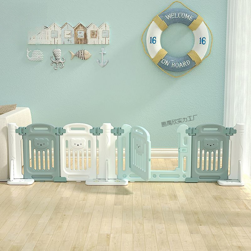 Children's Indoor Home Play Fence Baby Floor Suction Cup Holder Safety Single-Sided Baby Guardrail