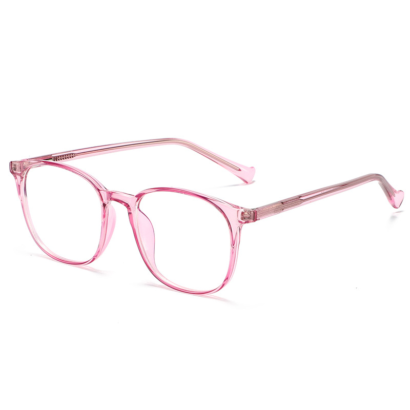 学生近视眼镜可配镜新款时尚圆框平光镜韩版女式防蓝光电脑护目镜