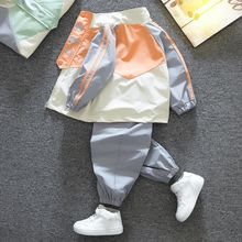 童装男童春秋套装2021新款洋气3宝宝衣服5岁男孩帅气运动两件套潮