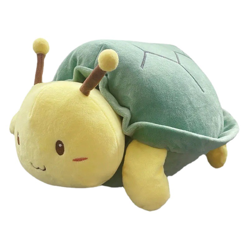 Tortuga Shell muñeca usable almohada artefacto dormir tortuga miel muñeca ropa de peluche de juguete personas que usan almohada gran concha de tortuga