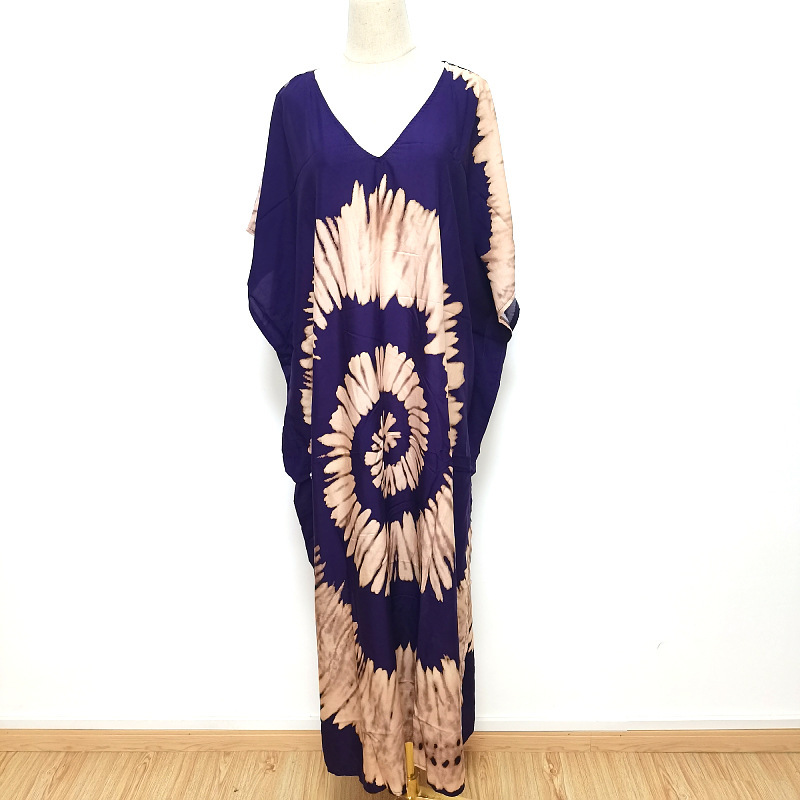 2022 nueva Europa y América blusa de playa impreso traje vacaciones vestido bikini camisa protección solar 5D196