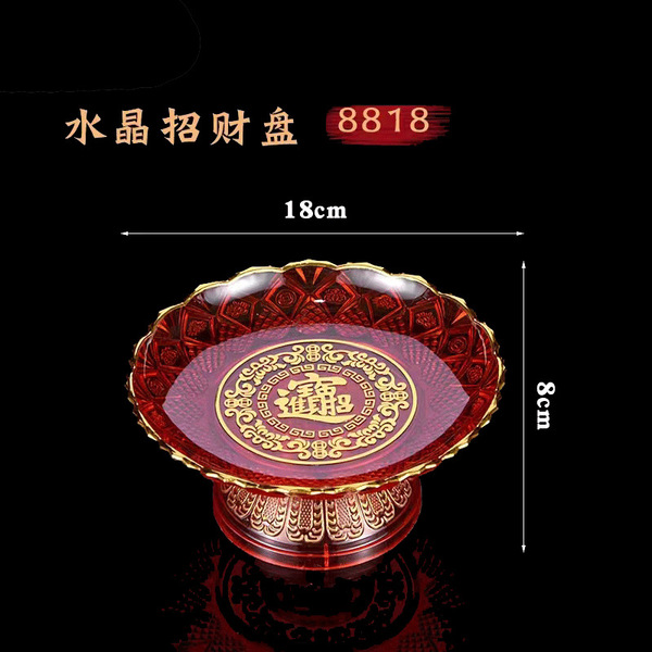 For fruit disk household high -footed confession plastic Buddha…