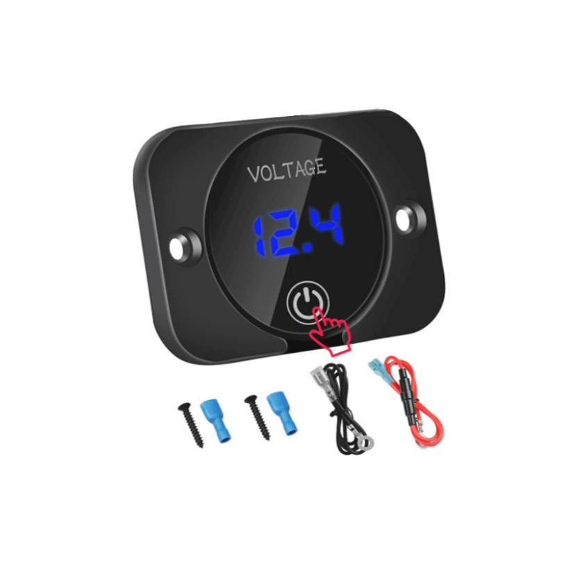 Паровые и мотоциклы модифицированный ремень напряжения сенсорный экран переключатель питания с 1 отверстиями пластины напряжение питания два в одном дисплей