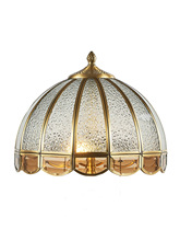 全铜玻璃外壳防刺眼台灯落地灯diy大全配件通用大床头灯罩罩