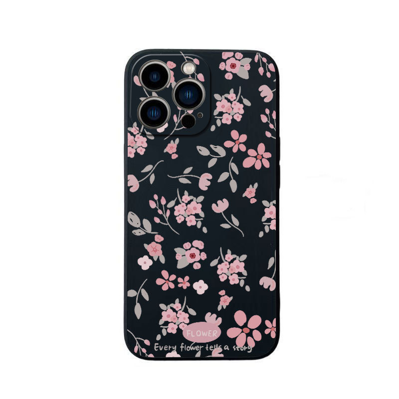 满屏碎花适用iphone16pro跨境17promax手机壳苹果15小众14时尚13|undefined