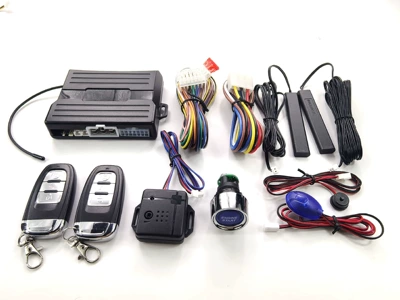 Car anti-theft device Keyless Entry + Remote Trunk - 6th-generation-a-punched-start-button-model