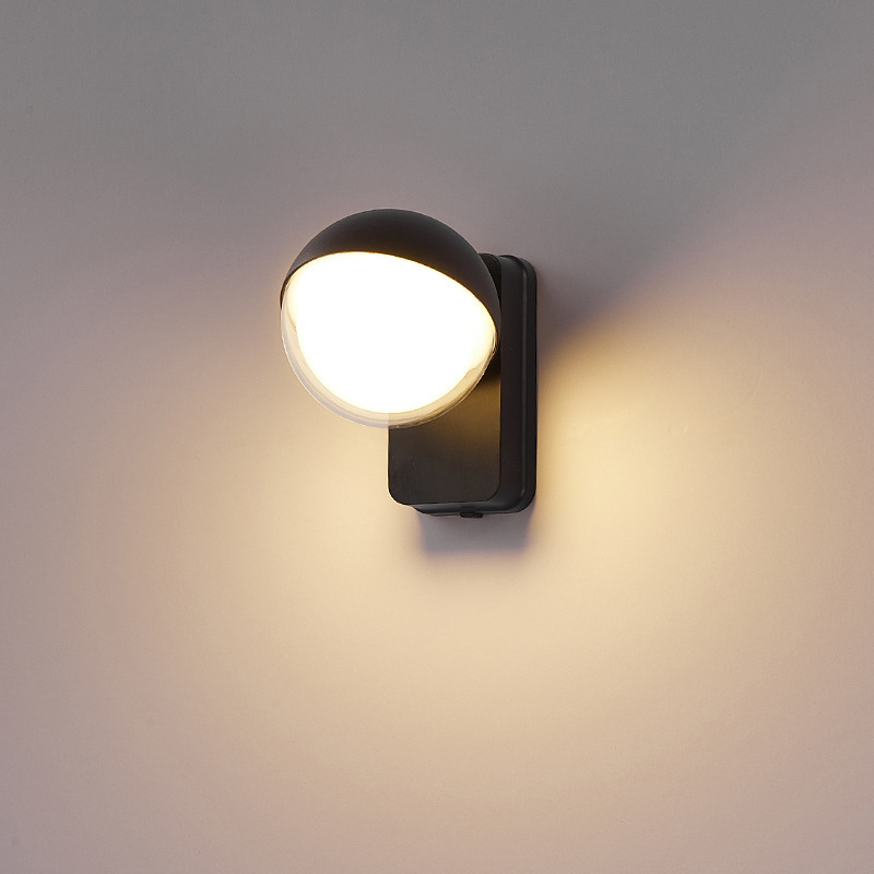 Modern Outdoor Waterproof Wall Lamp, Simple Style, 360-Degree Rotating Light, Human Body Sensor, Corridor Wall Lamp, Manufacturer Wholesale Modern Outdoor Waterproof Wall Lamp, Simple Style, 360-Degree Rotating Light, Human Body Sensor, Corridor Wall Lamp, Manufacturer Wholesale