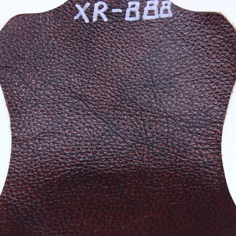 头层牛皮古铜色家私面料擦色效果黄金属色头层皮家具皮料复古牛皮